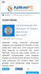 Mobile Screenshot of aplikasipc.com